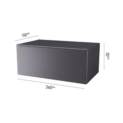 AeroCover Garden Table Cover 240x110 - Anthracite