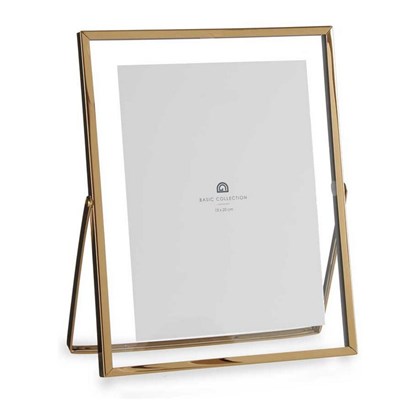 15x20cm Gold Metal Photo Frame