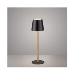 Euria Table Lamp – Black & Gold