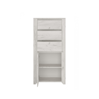 Sideboard  Vertical 1 Door 3 Drawers