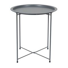 Round Multi-Purpose Garden Table - Grey