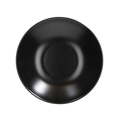 Soup Plate 22cm Nero Stoneware Black