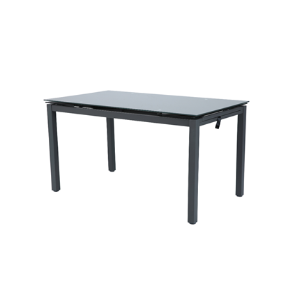 Extendable Table 140-200 – Tempered Glass Grey