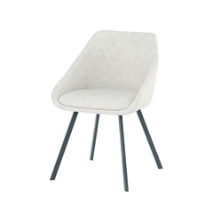 Dining Chair PU - White