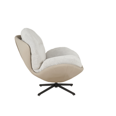 Leisure Chair 360 Rotating – Light Beige