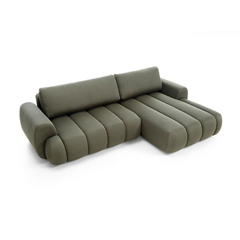 Corner Sofa Bed Chl Right – Olive