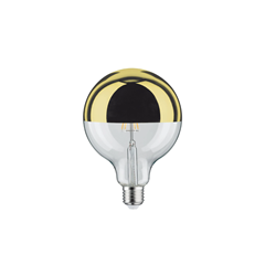 LED G125 Crown Mirror 2700K Gold