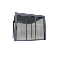 Pergola Sliding Shutter – Grey