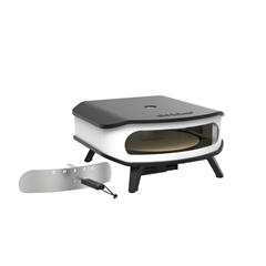 Gas Pizza Oven Rotating Stone and Door 17 Inch