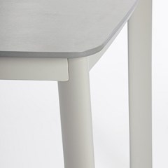 Outdoor Table - Beige & Light Grey