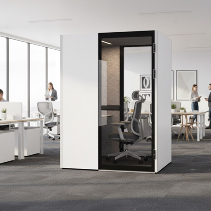 Individual Acoustic Booth - Grey