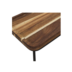 Console Table Marron Noir