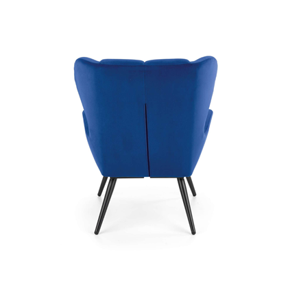 Tyrion Lounge Chair – Navy Blue