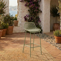 Green Bar Stool