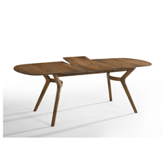 Butterfly Extension Dining Table – Walnut