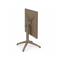 Folding Table Folding 80x80cm – Dove Cinza Claro