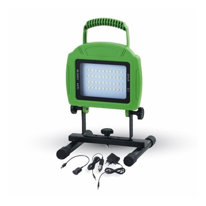 LED Rechargeable Floodlight Green 20W 4000K