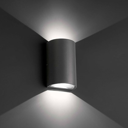Lace Dark Grey Wall Lamp 6W 4000K