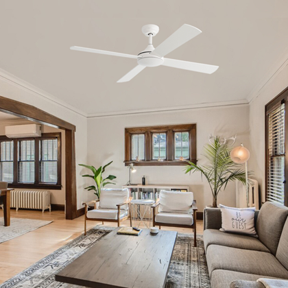 White Decorative Ceiling Fan