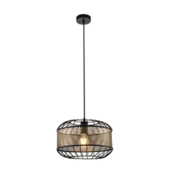Castello Suspension in Metal Black and Gold