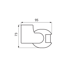 Infrared Motion Sensor Flex Ip44 Black