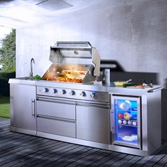 Outdoor Gas Kitchen - Stainless Steel