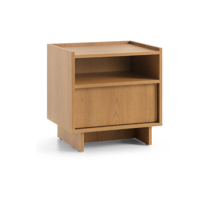 Bedside Table – Caramel Oak