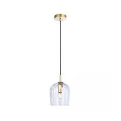 Pendant Light 1XE14 Clear Glass