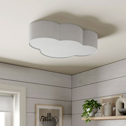 White Cloud Ceiling Lamp E27 x 4