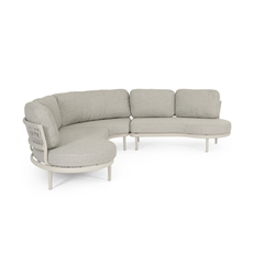 Set Corner Sofa with Coffee Table