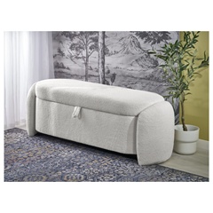 Bench With Storage Cream