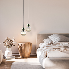 Green Cognac Hanging Lamp 1xE14