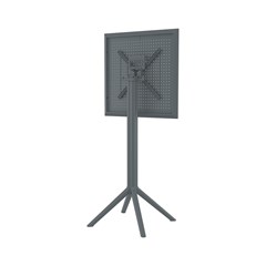 Table Folding Bar High  60x60cm - Dark Grey
