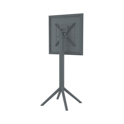 Table Folding Bar High  60x60cm - Dark Grey