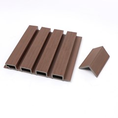 Exterior WPC Wall Panel - Rose Wood
