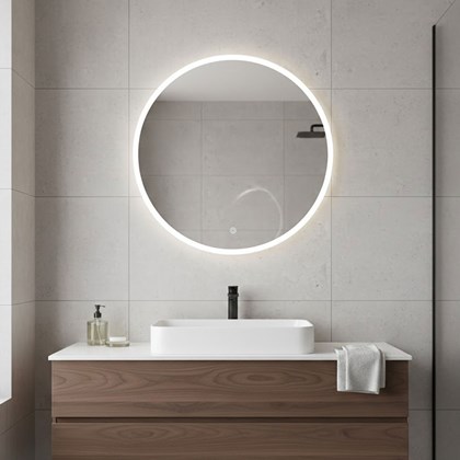 Frameless LED Mirror Light 800mm - White