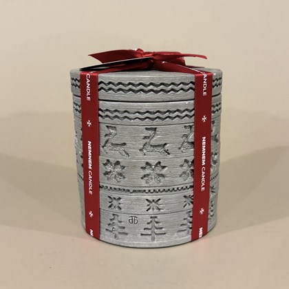 Christmas Jumper Grey Gingerbread