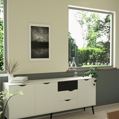 Oslo Sideboard White & Black