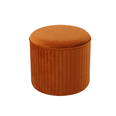 Storage Stool  – Velvet Bri