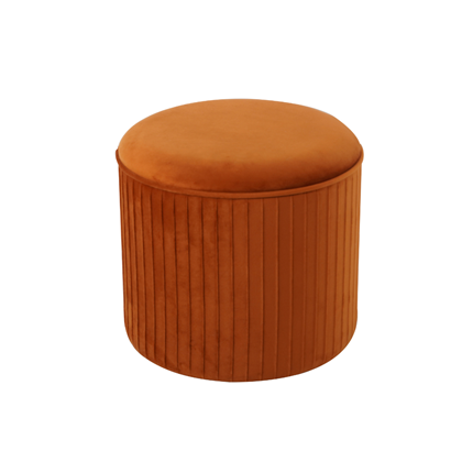 Storage Stool  – Velvet Bri