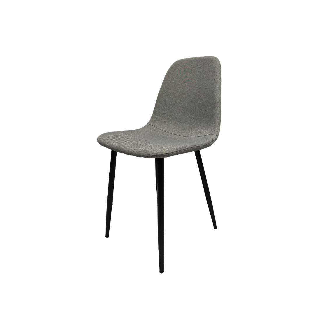Dining Chair - Grey Polyster