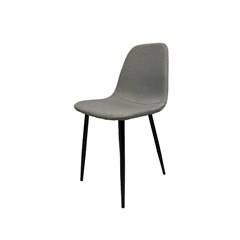 Dining Chair - Grey Polyster