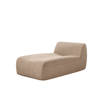 Brown Modular Chaise