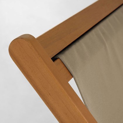 Outdoor Deck Chair in Green