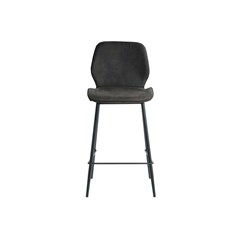 Barstool Microfiber 94cm - Dark Grey