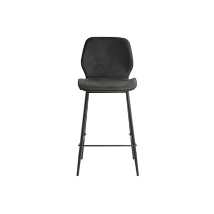 Barstool Microfiber 94cm - Dark Grey