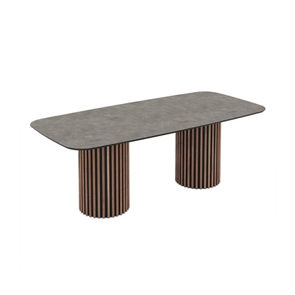 Dining Table 220x103x76cm - Retro Stone