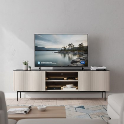 TV Unit with LED – Cashmere