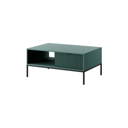 Coffee Table With Drawer – Green