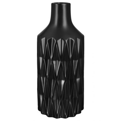 Neck Vase Ceramic Black